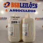 LOTE 289 - 02 GALÕES DE ESPUMA HIGIENIZADORA PARA ANTISSEPSIA INSTANTÂNEA DAS MÃOS 5L CADA. (NO ESTADO, LEILÃO NÃO TEM GARANTIA E NEM DEVOLUÇÃO, SUJEITO A POSSÍVEIS AVARIAS VISÍVEIS/OCULTAS E/OU AUSÊNCIA DE COMPONENTES).