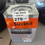 LOTE 279 - 01 LATA DE TEXTURATTO EFEITO BRILHO SUVINIL BASE 24KG. (NO ESTADO, LEILÃO NÃO TEM GARANTIA E NEM DEVOLUÇÃO, SUJEITO A POSSÍVEIS AVARIAS VISÍVEIS/OCULTAS E/OU AUSÊNCIA DE COMPONENTES).