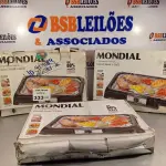 LOTE 333 - 03 CHURRASQUEIRAS MARCAS MONDIAL 127V. (NO ESTADO, LEILÃO NÃO TEM GARANTIA E NEM DEVOLUÇÃO, SUJEITO A POSSÍVEIS AVARIAS VISÍVEIS/OCULTAS E/OU AUSÊNCIA DE COMPONENTES).