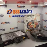 LOTE 188 - 01 CHURRASQUEIRA ELÉTRICA E 01 GRILL MARCA MONDIAL 127/110V. (NO ESTADO, LEILÃO NÃO TEM GARANTIA E NEM DEVOLUÇÃO, SUJEITO A POSSÍVEIS AVARIAS VISÍVEIS/OCULTAS E/OU AUSÊNCIA DE COMPONENTES).