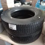 LOTE 381 - 02 PNEUS PARA CAMINHÃO ¾ 215/75/17.5. (NO ESTADO, LEILÃO NÃO TEM GARANTIA E NEM DEVOLUÇÃO, SUJEITO A POSSÍVEIS AVARIAS VISÍVEIS/OCULTAS E/OU AUSÊNCIA DE COMPONENTES).