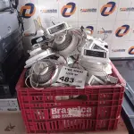 LOTE 483 - 01 LOTE COM VÁRIAS LUMINÁRIAS DE LED DE EMBUTIR MODELOS DIVERSOS. (NO ESTADO, LEILÃO NÃO TEM GARANTIA E NEM DEVOLUÇÃO, SUJEITO A POSSÍVEIS AVARIAS VISÍVEIS/OCULTAS E/OU AUSÊNCIA DE COMPONENTES).