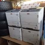LOTE 282 - 04 IMPRESSORAS MARCAS OKI MODELO MPS5501B PARA RETIRADA DE PEÇAS. (NO ESTADO, LEILÃO NÃO TEM GARANTIA E NEM DEVOLUÇÃO, SUJEITO A POSSÍVEIS AVARIAS VISÍVEIS/OCULTAS E/OU AUSÊNCIA DE COMPONENTES).