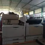 LOTE 461 - 05 IMPRESSORAS MARCAS E MODELOS DIVERSOS PARA RETIRADA DE PEÇAS. (NO ESTADO, LEILÃO NÃO TEM GARANTIA E NEM DEVOLUÇÃO, SUJEITO A POSSÍVEIS AVARIAS VISÍVEIS/OCULTAS E/OU AUSÊNCIA DE COMPONENTES).