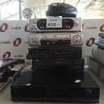 LOTE 450 - 05 APARELHOS DE VIDEOCASSETE, 01 MICROSSYSTEM E 01 APARELHO DE FM FORTEX.  (NO ESTADO, LEILÃO NÃO TEM GARANTIA E NEM DEVOLUÇÃO, SUJEITO A POSSÍVEIS AVARIAS VISÍVEIS/OCULTAS E/OU AUSÊNCIA DE COMPONENTES).