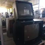 LOTE 466 - 03 TV’S DE TUBO MARCAS E MODELOS DIVERSOS. (NO ESTADO, LEILÃO NÃO TEM GARANTIA E NEM DEVOLUÇÃO, SUJEITO A POSSÍVEIS AVARIAS VISÍVEIS/OCULTAS E/OU AUSÊNCIA DE COMPONENTES).
