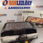 LOTE 333 - 03 CHURRASQUEIRAS MARCAS MONDIAL 127V. (NO ESTADO, LEILÃO NÃO TEM GARANTIA E NEM DEVOLUÇÃO, SUJEITO A POSSÍVEIS AVARIAS VISÍVEIS/OCULTAS E/OU AUSÊNCIA DE COMPONENTES).