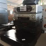 LOTE 450 - 05 APARELHOS DE VIDEOCASSETE, 01 MICROSSYSTEM E 01 APARELHO DE FM FORTEX.  (NO ESTADO, LEILÃO NÃO TEM GARANTIA E NEM DEVOLUÇÃO, SUJEITO A POSSÍVEIS AVARIAS VISÍVEIS/OCULTAS E/OU AUSÊNCIA DE COMPONENTES).
