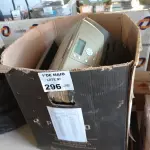 LOTE 296 - 01 LOTE COM MATERIAIS DIVERSOS. (NO ESTADO, LEILÃO NÃO TEM GARANTIA E NEM DEVOLUÇÃO, SUJEITO A POSSÍVEIS AVARIAS VISÍVEIS/OCULTAS E/OU AUSÊNCIA DE COMPONENTES).
