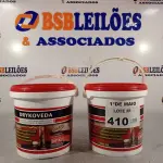 LOTE 410 - 02 BALDES DE DRYKOVEDA, ADITIVO IMPERMEABILIZANTE PARA CONCRETO E ARGAMASSAS. (NO ESTADO, LEILÃO NÃO TEM GARANTIA E NEM DEVOLUÇÃO, SUJEITO A POSSÍVEIS AVARIAS VISÍVEIS/OCULTAS E/OU AUSÊNCIA DE COMPONENTES).