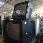 LOTE 466 - 03 TV’S DE TUBO MARCAS E MODELOS DIVERSOS. (NO ESTADO, LEILÃO NÃO TEM GARANTIA E NEM DEVOLUÇÃO, SUJEITO A POSSÍVEIS AVARIAS VISÍVEIS/OCULTAS E/OU AUSÊNCIA DE COMPONENTES).