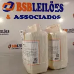 LOTE 374 - 02 GALÕES DE ESPUMA HIGIENIZADORA PARA ANTISSEPSIA INSTANTÂNEA DAS MÃOS 5L CADA. (NO ESTADO, LEILÃO NÃO TEM GARANTIA E NEM DEVOLUÇÃO, SUJEITO A POSSÍVEIS AVARIAS VISÍVEIS/OCULTAS E/OU AUSÊNCIA DE COMPONENTES).