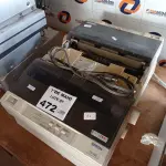 LOTE 472 - 02 IMPRESSORAS MATRICIAL MARCAS EPSON MODELOS DIVERSOS PARA RETIRADA DE PEÇAS. (NO ESTADO, LEILÃO NÃO TEM GARANTIA E NEM DEVOLUÇÃO, SUJEITO A POSSÍVEIS AVARIAS VISÍVEIS/OCULTAS E/OU AUSÊNCIA DE COMPONENTES).