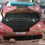 LOTE 419 - 01 LOTE COM GRANDE QUANTIDADE DE TECLADOS PARA PC MARCAS E MODELOS DIVERSOS. (NO ESTADO, LEILÃO NÃO TEM GARANTIA E NEM DEVOLUÇÃO, SUJEITO A POSSÍVEIS AVARIAS VISÍVEIS/OCULTAS E/OU AUSÊNCIA DE COMPONENTES).
