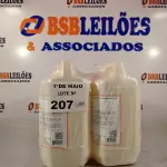 LOTE 207 - 02 GALÕES DE ESPUMA HIGIENIZADORA PARA ANTISSEPSIA INSTANTÂNEA DAS MÃOS 5L CADA. (NO ESTADO, LEILÃO NÃO TEM GARANTIA E NEM DEVOLUÇÃO, SUJEITO A POSSÍVEIS AVARIAS VISÍVEIS/OCULTAS E/OU AUSÊNCIA DE COMPONENTES).