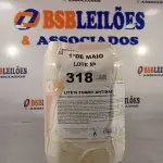 LOTE 318 - 02 GALÕES DE ESPUMA HIGIENIZADORA PARA ANTISSEPSIA INSTANTÂNEA DAS MÃOS 5L CADA. (NO ESTADO, LEILÃO NÃO TEM GARANTIA E NEM DEVOLUÇÃO, SUJEITO A POSSÍVEIS AVARIAS VISÍVEIS/OCULTAS E/OU AUSÊNCIA DE COMPONENTES).