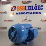 LOTE 185 - 01 MOTOR ELÉTRICO TRIFÁSICO. (NO ESTADO, LEILÃO NÃO TEM GARANTIA E NEM DEVOLUÇÃO, SUJEITO A POSSÍVEIS AVARIAS VISÍVEIS/OCULTAS E/OU AUSÊNCIA DE COMPONENTES).