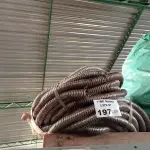 LOTE 197 - 02 ROLOS DE MANGUEIRA COPEX EM METAL. (NO ESTADO, LEILÃO NÃO TEM GARANTIA E NEM DEVOLUÇÃO, SUJEITO A POSSÍVEIS AVARIAS VISÍVEIS/OCULTAS E/OU AUSÊNCIA DE COMPONENTES).