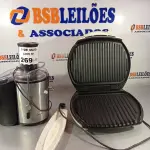 LOTE 269 - 01 JUICER E 01 SANDUICHEIRA MARCAS E MODELOS DIVERSOS. (NO ESTADO, LEILÃO NÃO TEM GARANTIA E NEM DEVOLUÇÃO, SUJEITO A POSSÍVEIS AVARIAS VISÍVEIS/OCULTAS E/OU AUSÊNCIA DE COMPONENTES).