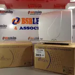 LOTE 383 - 02 TOALHEIROS AUTO CORTE COMPACTO. (NO ESTADO, LEILÃO NÃO TEM GARANTIA E NEM DEVOLUÇÃO, SUJEITO A POSSÍVEIS AVARIAS VISÍVEIS/OCULTAS E/OU AUSÊNCIA DE COMPONENTES).