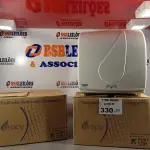 LOTE 330 - 02 TOALHEIROS AUTO CORTE COMPACTO. (NO ESTADO, LEILÃO NÃO TEM GARANTIA E NEM DEVOLUÇÃO, SUJEITO A POSSÍVEIS AVARIAS VISÍVEIS/OCULTAS E/OU AUSÊNCIA DE COMPONENTES).