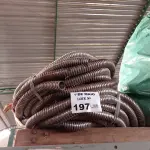 LOTE 197 - 02 ROLOS DE MANGUEIRA COPEX EM METAL. (NO ESTADO, LEILÃO NÃO TEM GARANTIA E NEM DEVOLUÇÃO, SUJEITO A POSSÍVEIS AVARIAS VISÍVEIS/OCULTAS E/OU AUSÊNCIA DE COMPONENTES).