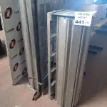 LOTE 441 - 02 PORTAS DE ENROLAR LARGURAS 1MX0,32CM/0,88CM. (NO ESTADO, LEILÃO NÃO TEM GARANTIA E NEM DEVOLUÇÃO, SUJEITO A POSSÍVEIS AVARIAS VISÍVEIS/OCULTAS E/OU AUSÊNCIA DE COMPONENTES).