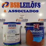 LOTE 230 - 02 GALÕES DE ESMALTE SINTÉTICO NAS CORES VERMELHO OXIDO/VERDE MARCAS DIVERSAS. (NO ESTADO, LEILÃO NÃO TEM GARANTIA E NEM DEVOLUÇÃO, SUJEITO A POSSÍVEIS AVARIAS VISÍVEIS/OCULTAS E/OU AUSÊNCIA DE COMPONENTES).