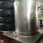 LOTE 311 - 01 TONEL EM AÇO INOX. (NO ESTADO, LEILÃO NÃO TEM GARANTIA E NEM DEVOLUÇÃO, SUJEITO A POSSÍVEIS AVARIAS VISÍVEIS/OCULTAS E/OU AUSÊNCIA DE COMPONENTES).