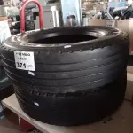 LOTE 371 - 02 PNEUS PARA CAMINHÃO ¾ 215/75/17.5. (NO ESTADO, LEILÃO NÃO TEM GARANTIA E NEM DEVOLUÇÃO, SUJEITO A POSSÍVEIS AVARIAS VISÍVEIS/OCULTAS E/OU AUSÊNCIA DE COMPONENTES).