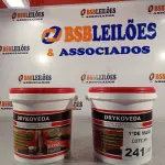 LOTE 241 - 02 BALDES DE DRYKOVEDA, ADITIVO IMPERMEABILIZANTE PARA CONCRETO E ARGAMASSAS. (NO ESTADO, LEILÃO NÃO TEM GARANTIA E NEM DEVOLUÇÃO, SUJEITO A POSSÍVEIS AVARIAS VISÍVEIS/OCULTAS E/OU AUSÊNCIA DE COMPONENTES).