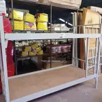 LOTE 600 - 01 CAMA BELICHE EM METAL SEM COLCHÃO. (NO ESTADO, LEILÃO NÃO TEM GARANTIA E NEM DEVOLUÇÃO, SUJEITO A POSSÍVEIS AVARIAS VISÍVEIS/OCULTAS E/OU AUSÊNCIA DE COMPONENTES).