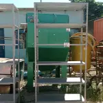 LOTE 630 - 01 ESTANTE DE FERRO COM 05 PRATELEIRAS. (NO ESTADO, LEILÃO NÃO TEM GARANTIA E NEM DEVOLUÇÃO, SUJEITO A POSSÍVEIS AVARIAS VISÍVEIS/OCULTAS E/OU AUSÊNCIA DE COMPONENTES).