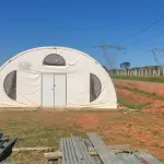 LOTE 056 - 01 TENDA “CARPA” MEDINDO 30METROS DE COMPRIMENTO X 8 METROS DE LARGURA (NO ESTADO, NÃO SABEMOS SE FUNCIONA. LEILÃO NÃO TEM GARANTIA E NEM DEVOLUÇÃO).