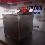LOTE 210 - 01 FRITADEIRA ELÉTRICA DE MESA ÁGUA E ÓLEO, 25 LITROS MARCA MARCHESONI. (NO ESTADO, LEILÃO NÃO TEM GARANTIA E NEM DEVOLUÇÃO, SUJEITO A POSSÍVEIS AVARIAS VISÍVEIS/OCULTAS E/OU AUSÊNCIA DE COMPONENTES).