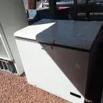 LOTE 607 - 01 FREEZER HORIZONTAL COM 01 TAMPA SEM O MOTOR. (NO ESTADO, LEILÃO NÃO TEM GARANTIA E NEM DEVOLUÇÃO, SUJEITO A POSSÍVEIS AVARIAS VISÍVEIS/OCULTAS E/OU AUSÊNCIA DE COMPONENTES).