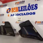 LOTE 544 - 02 TAMPAS LATERAIS PARA MOTO HARLEY-DAVIDSON. (NO ESTADO, LEILÃO NÃO TEM GARANTIA E NEM DEVOLUÇÃO, SUJEITO A POSSÍVEIS AVARIAS VISÍVEIS/OCULTAS E/OU AUSÊNCIA DE COMPONENTES).