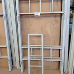 LOTE 610 - 01 CAMA BELICHE EM METAL SEM COLCHÃO. (NO ESTADO, LEILÃO NÃO TEM GARANTIA E NEM DEVOLUÇÃO, SUJEITO A POSSÍVEIS AVARIAS VISÍVEIS/OCULTAS E/OU AUSÊNCIA DE COMPONENTES).