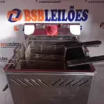 LOTE 210 - 01 FRITADEIRA ELÉTRICA DE MESA ÁGUA E ÓLEO, 25 LITROS MARCA MARCHESONI. (NO ESTADO, LEILÃO NÃO TEM GARANTIA E NEM DEVOLUÇÃO, SUJEITO A POSSÍVEIS AVARIAS VISÍVEIS/OCULTAS E/OU AUSÊNCIA DE COMPONENTES).