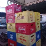 LOTE 644 - 21 ENGRADADOS PARA CERVEJAS. (NO ESTADO, LEILÃO NÃO TEM GARANTIA E NEM DEVOLUÇÃO, SUJEITO A POSSÍVEIS AVARIAS VISÍVEIS/OCULTAS E/OU AUSÊNCIA DE COMPONENTES).