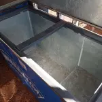 LOTE 602 - 01 FREEZER HORIZONTAL COM 01 TAMPA SEM O MOTOR. (NO ESTADO, LEILÃO NÃO TEM GARANTIA E NEM DEVOLUÇÃO, SUJEITO A POSSÍVEIS AVARIAS VISÍVEIS/OCULTAS E/OU AUSÊNCIA DE COMPONENTES).
