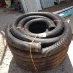 LOTE 621 - 01 ROLO DE MANGUEIRA CORRUGADA 10CM 4”. (NO ESTADO, LEILÃO NÃO TEM GARANTIA E NEM DEVOLUÇÃO, SUJEITO A POSSÍVEIS AVARIAS VISÍVEIS/OCULTAS E/OU AUSÊNCIA DE COMPONENTES).