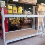 LOTE 560 - 01 CAMA BELICHE EM METAL. (NO ESTADO, LEILÃO NÃO TEM GARANTIA E NEM DEVOLUÇÃO, SUJEITO A POSSÍVEIS AVARIAS VISÍVEIS/OCULTAS E/OU AUSÊNCIA DE COMPONENTES).