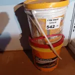 LOTE 542 - 01 BALDE DE TEXTURA RUSTICA RENNER NA COR BRANCA 23KG E 01 BALDE DE SIKA ECO ASFALTO, EMULSÃO DISPERSA EM ÁGUA IMPRIMAÇÃO E IMPERMEABILIZAÇÃO. (NO ESTADO, LEILÃO NÃO TEM GARANTIA E NEM DEVOLUÇÃO, SUJEITO A POSSÍVEIS AVARIAS VISÍVEIS/OCULTAS E/OU AUSÊNCIA DE COMPONENTES).