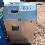 LOTE 619 - 01 MOENDA DE CANA EM AÇO INOX. (NO ESTADO, LEILÃO NÃO TEM GARANTIA E NEM DEVOLUÇÃO, SUJEITO A POSSÍVEIS AVARIAS VISÍVEIS/OCULTAS E/OU AUSÊNCIA DE COMPONENTES).