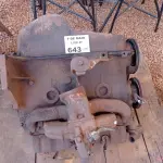 LOTE 643 - 01 MOTOR DE OPALA 4CC PARA RESTAURAR. (NO ESTADO, LEILÃO NÃO TEM GARANTIA E NEM DEVOLUÇÃO, SUJEITO A POSSÍVEIS AVARIAS VISÍVEIS/OCULTAS E/OU AUSÊNCIA DE COMPONENTES).