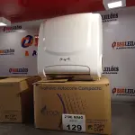 LOTE 129 - 02 TOALHEIROS AUTO CORTE COMPACTO. (NO ESTADO, LEILÃO NÃO TEM GARANTIA E NEM DEVOLUÇÃO, SUJEITO A POSSÍVEIS AVARIAS VISÍVEIS/OCULTAS E/OU AUSÊNCIA DE COMPONENTES).