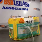 LOTE 127 - 01 CAIXA DE SIKA TOP-107 CINZA, ARGAMASSA POLIMÉRICA IMPERMEABILIZANTE DE ALTO DESEMPENHO. (NO ESTADO, LEILÃO NÃO TEM GARANTIA E NEM DEVOLUÇÃO, SUJEITO A POSSÍVEIS AVARIAS VISÍVEIS/OCULTAS E/OU AUSÊNCIA DE COMPONENTES).