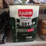 LOTE 081 - 01 LATA DE TINTA IQUINE PINTALAR INTERIORES FOSCO AVELUDADO NA COR BRANCO GELO 18L. (NO ESTADO, LEILÃO NÃO TEM GARANTIA E NEM DEVOLUÇÃO, SUJEITO A POSSÍVEIS AVARIAS VISÍVEIS/OCULTAS E/OU AUSÊNCIA DE COMPONENTES).