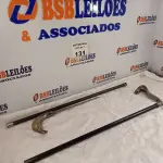 LOTE 131 - 01 BENGALA CABEÇA DE ÁGUIA E 01 CABEÇA DE NAJA AMBAS COM ADAGA. (NO ESTADO, LEILÃO NÃO TEM GARANTIA E NEM DEVOLUÇÃO, SUJEITO A POSSÍVEIS AVARIAS VISÍVEIS/OCULTAS E/OU AUSÊNCIA DE COMPONENTES).